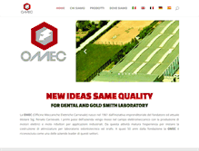 Tablet Screenshot of omecitalia.com